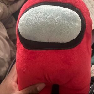 Among Us Red Plush Toy